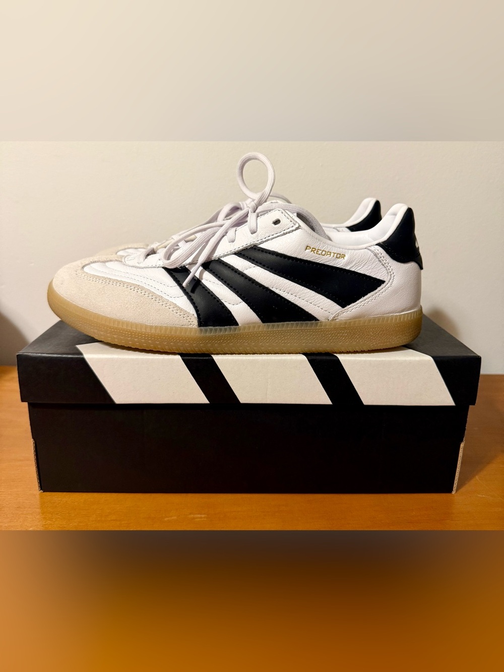 adidas Predator Sneakers - White & Black